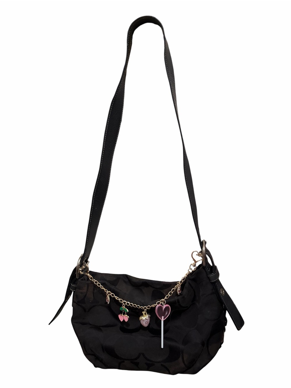 Vintage Coach Y2K Black Shoulder Bag